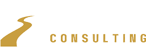 Gold Path Consulting White Logo