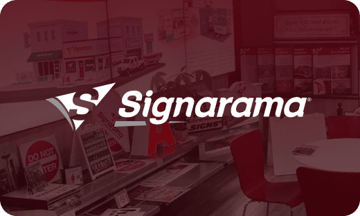Signarama updated red logo